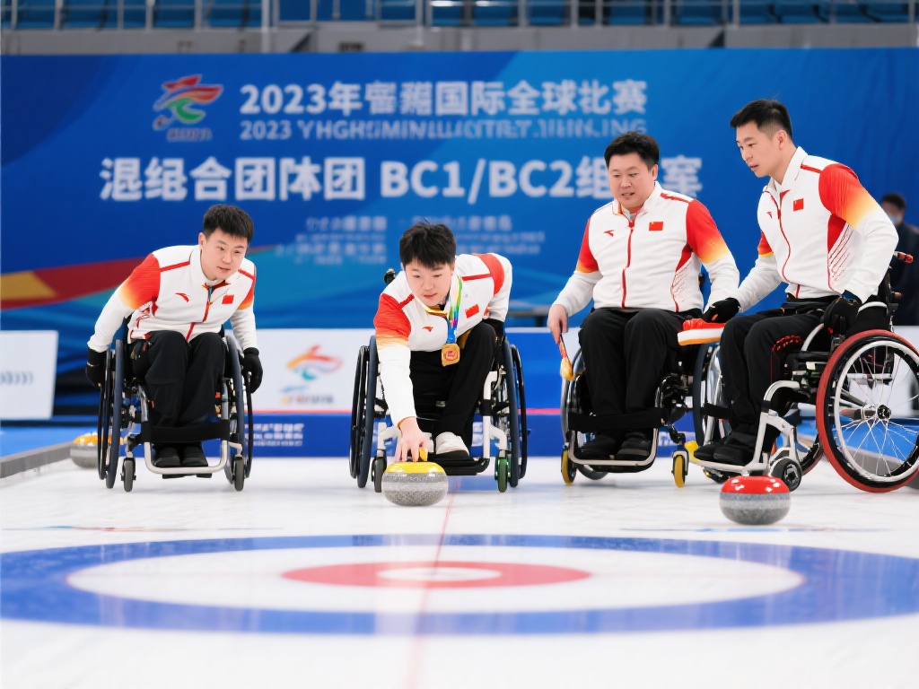 中国队勇夺硬地滚球混合团体BC1/BC2级冠军 硬地滚球作为残疾人体育运动中的一项颇具竞